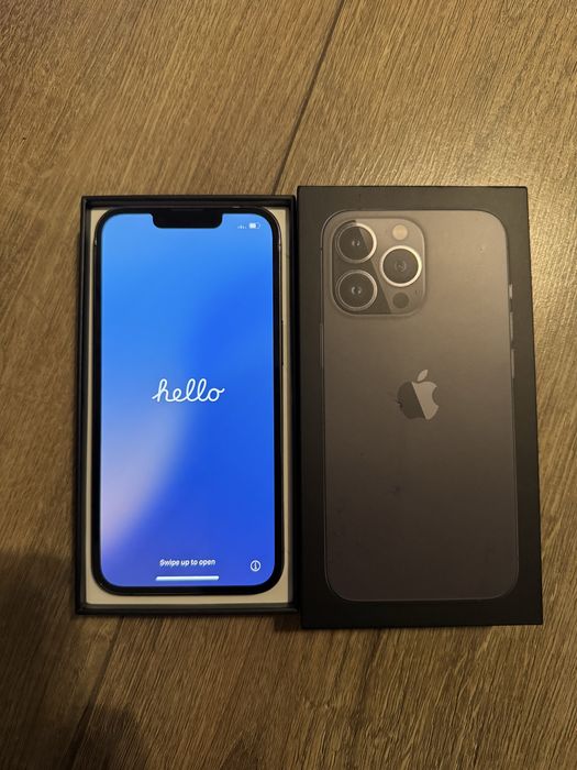iPhone 13 Pro 256GB Graphite – Stan BDB, Etui MagSafe + Akcesoria