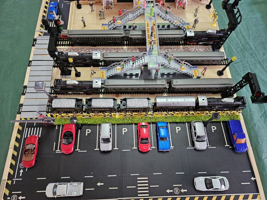 Maquete de comboios