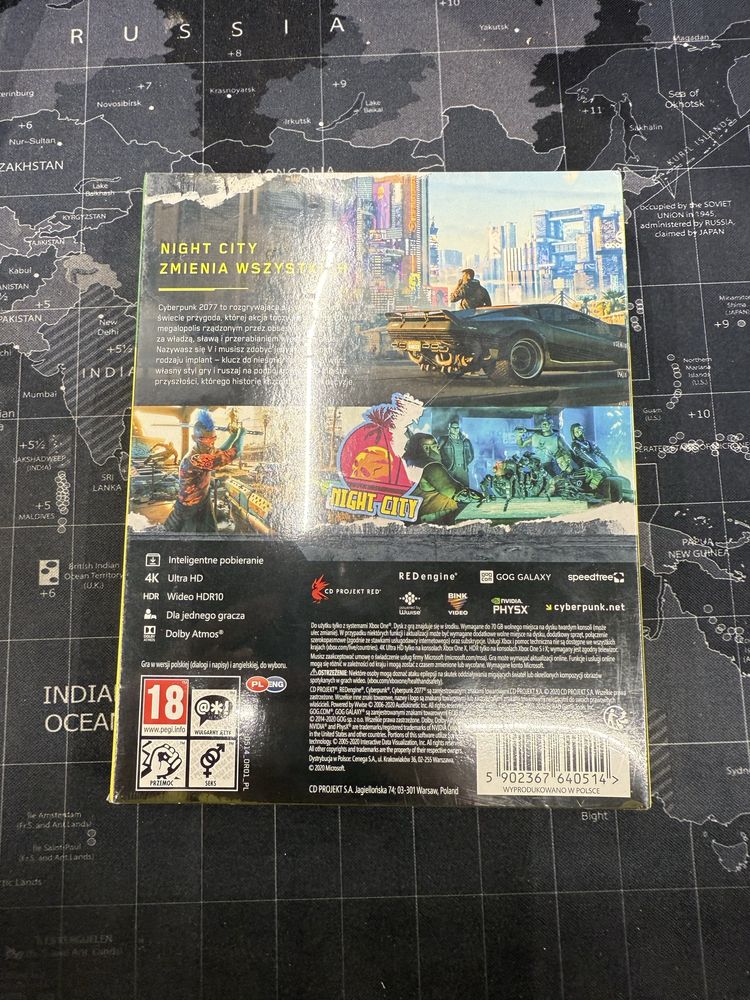 Gra Xbox One Series X Cyberpunk 2077
