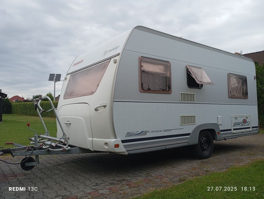 Przyczepa kempingowa Dethleffs limited edycja 1000 dmc kabina prysznic
