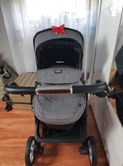 Wózek Silver Cross Pioneer 3w1 plus dodatkowo baza do nosidełka