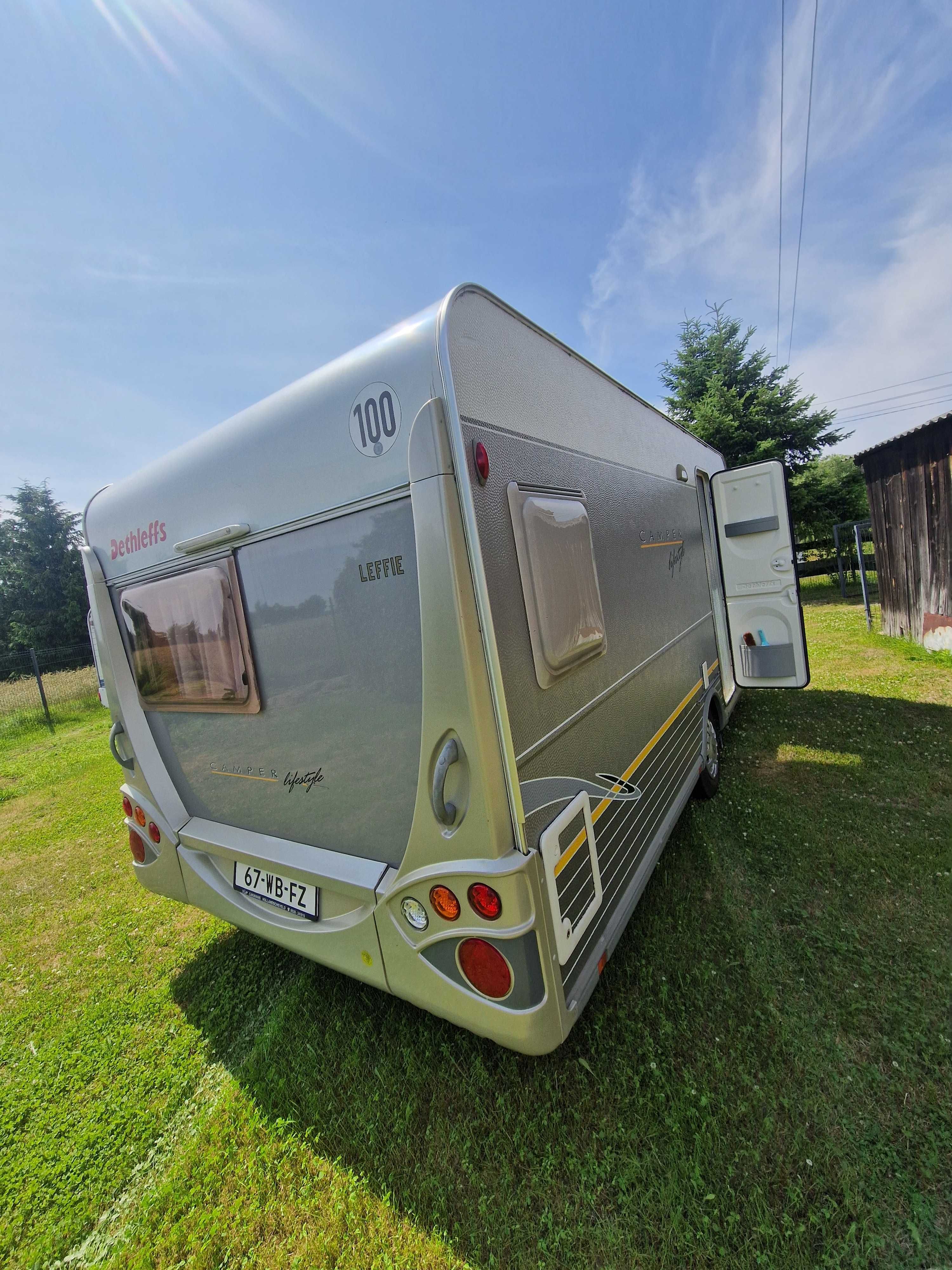 Dethleffs 460 z 2005r Frans Bed Mover Prysznic Przedsionek