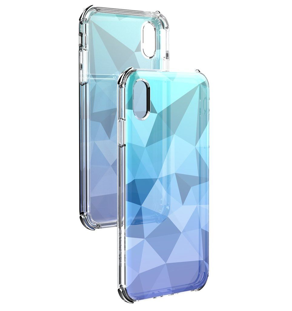 Etui Ballistic do iPhone Xs Max Jewel Mirage Blue Gradient