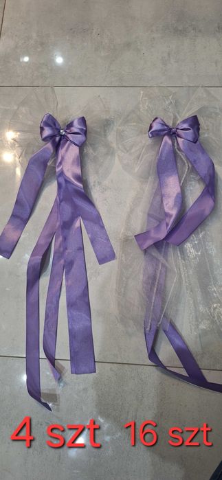 Kokardy i inne pozostałości po weselu