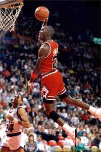 Plakat Michael Jordan 'wsad' Chicago Bulls NBA 50,5 x 35cm