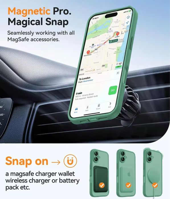 Capa I Phone 16 Pro Preto