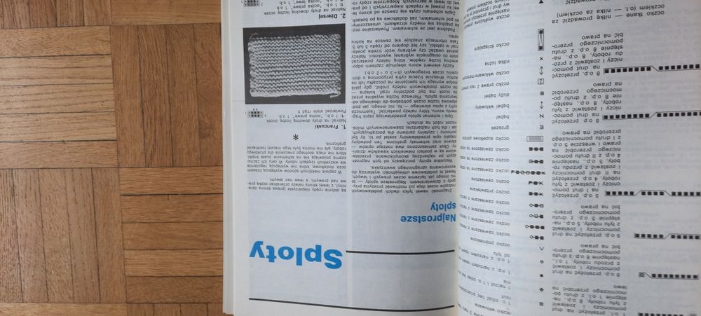 Książka w świecie oczek na drutach