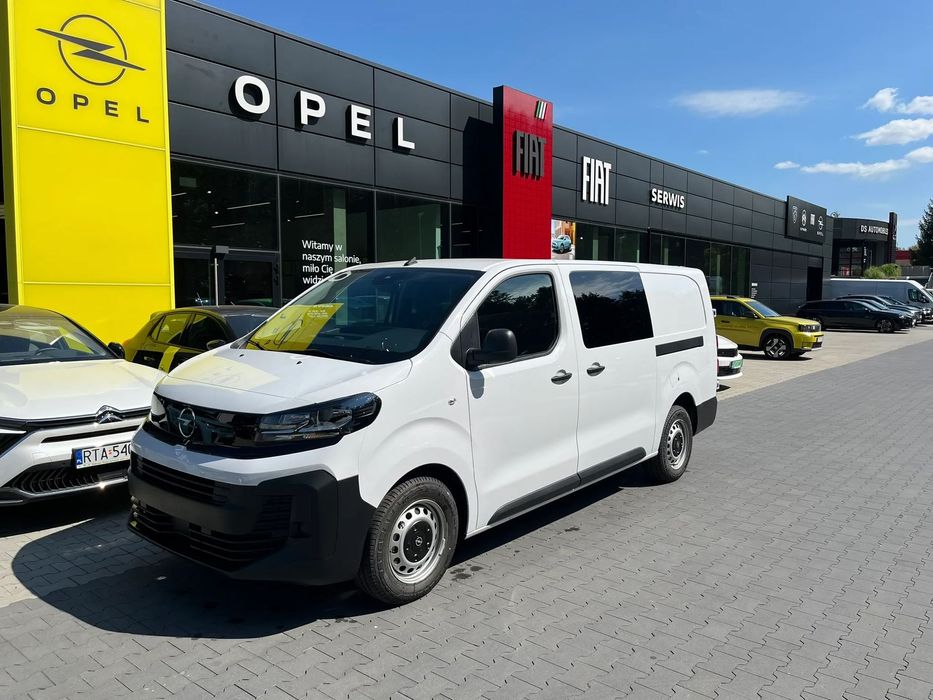 Opel VIVARO XL Extra Long BRYGADOWY | 5 MIEJSC | 2.0 144KM  Brygadówka| 5 miejsc|  Extra Long | 2.0d 144KM MT6 | Nowy | DEALER RiA