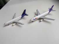Модель літака, модель самолета Airbus A300/A310, Herpa, масштаб 1:500