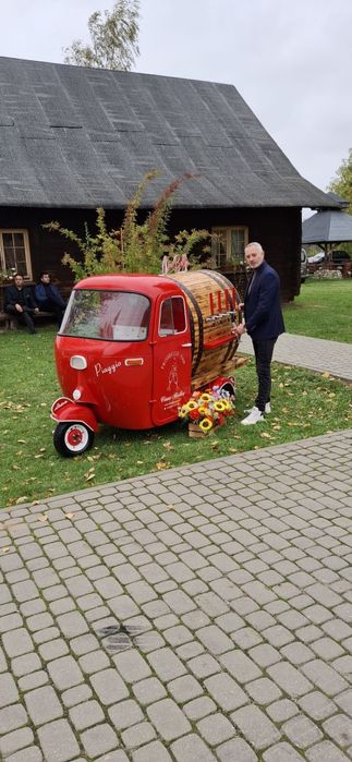 Prosecco Van bar mobilny eventy wesela ślub atrakcje piwo prosecco