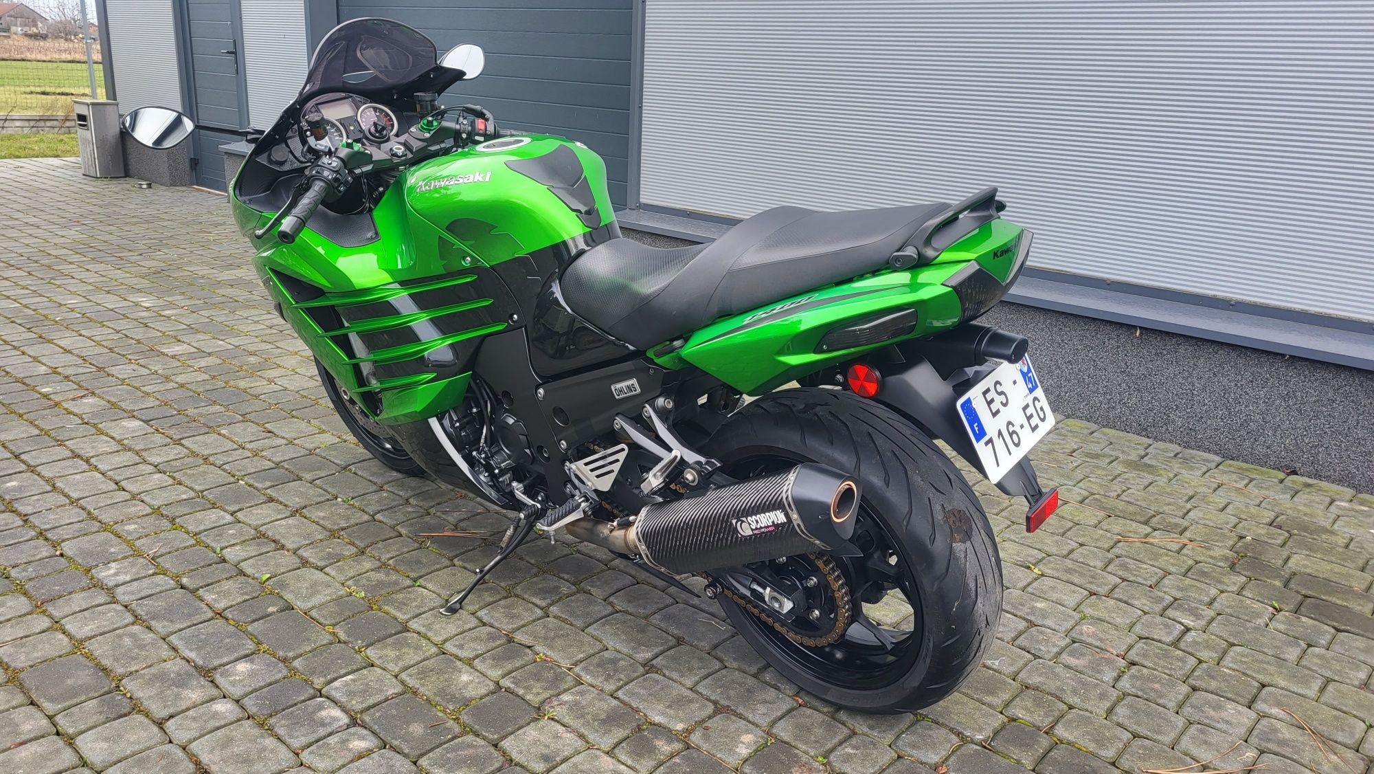 Kawasaki ZZR 1400 performance sport ohlins