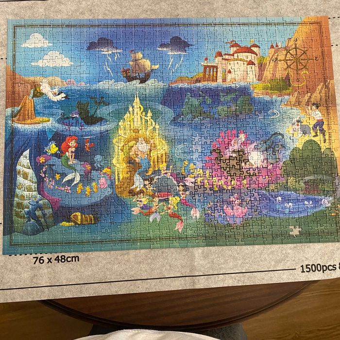Puzzle Pequena Sereia