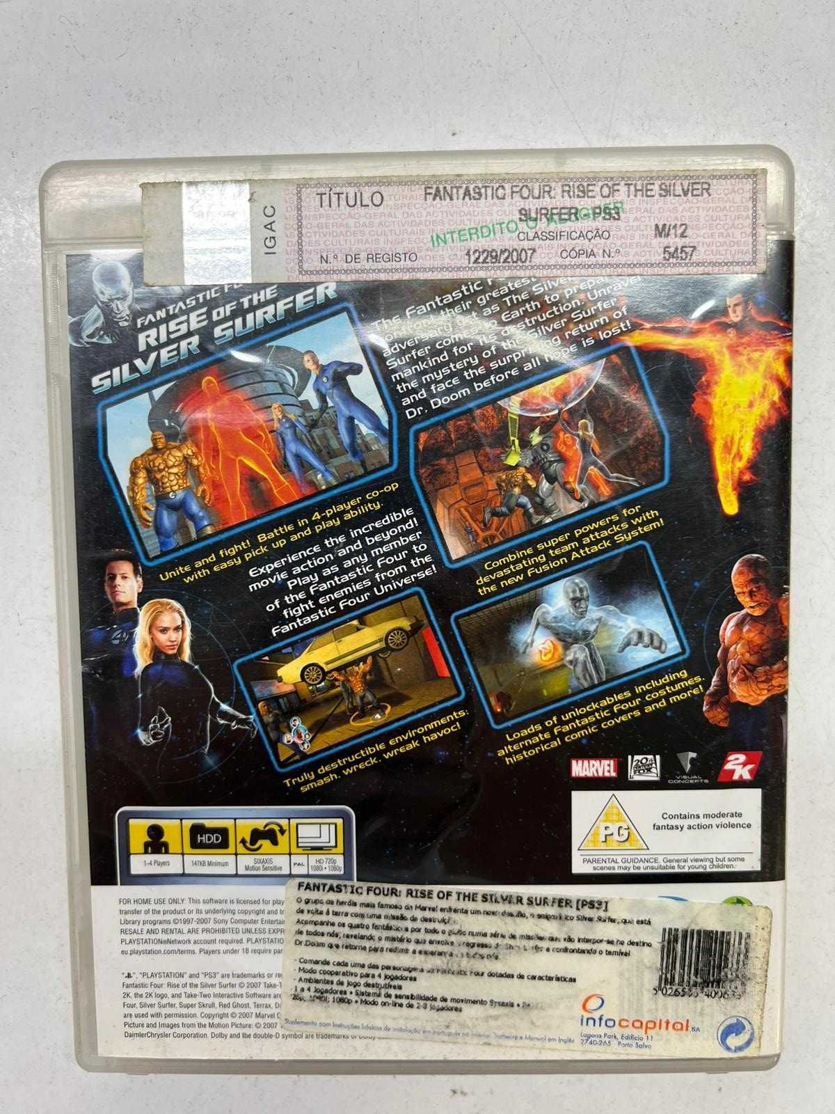 PS3 - Fantastic Four - Rise Of The Silver Surfer