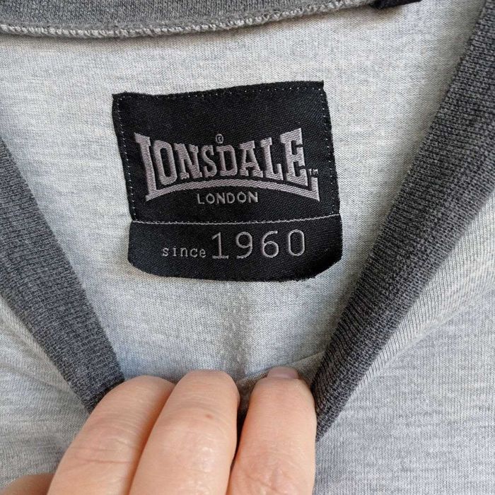 Лонгслів, футболка з довгим рукавом Lonsdale, розмір ХЛ