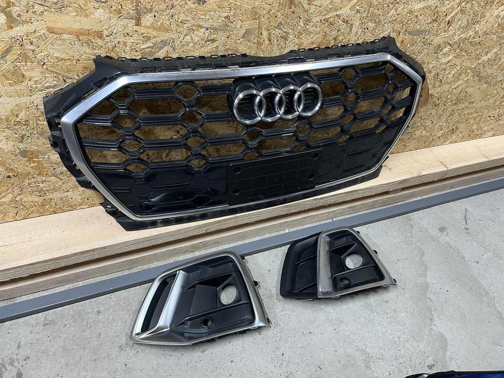Бампер передний Audi Q5 80A 2020-2025 Q7 4M Q3 Камера Проводка Радар
