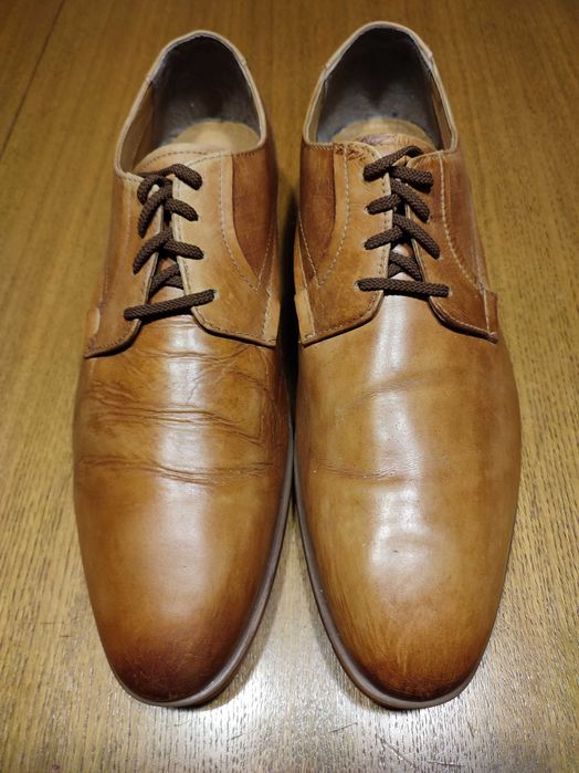 Buty męskie AM SHOE  skóra naturalna rozmiar 46