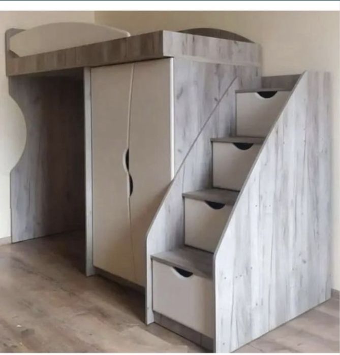 Ліжко горище з матрасом