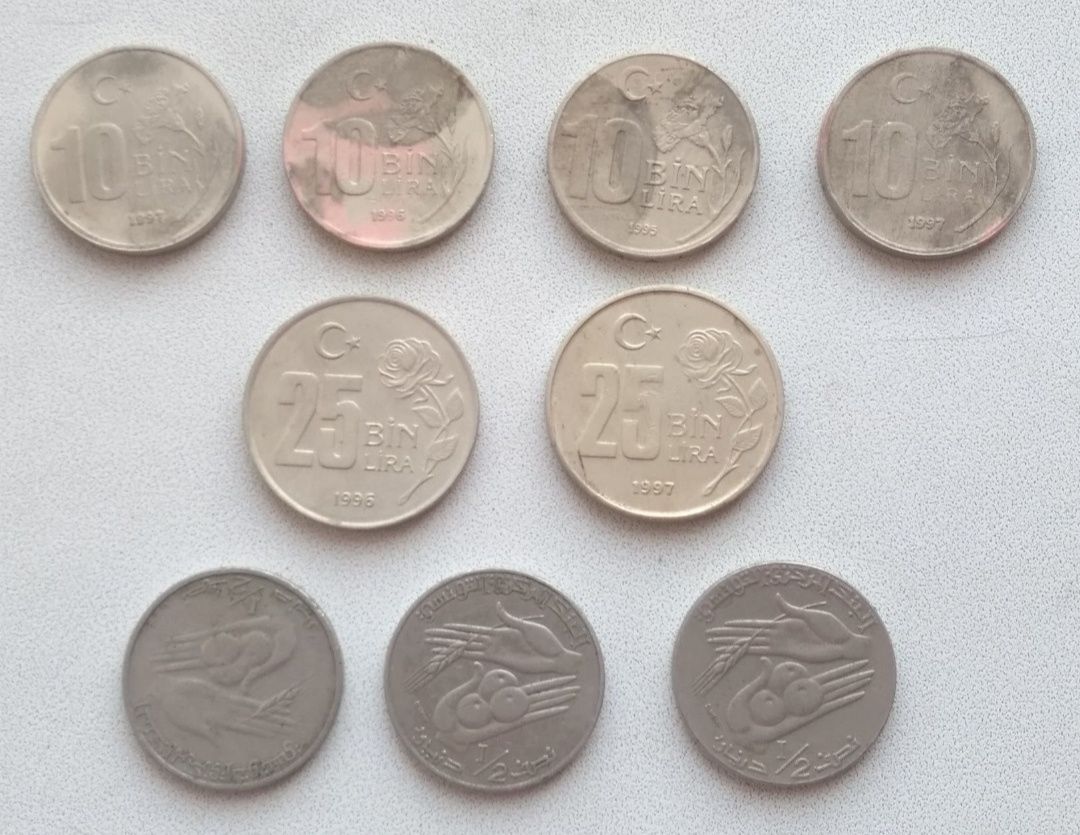 Монеты иностранные в коллекцию