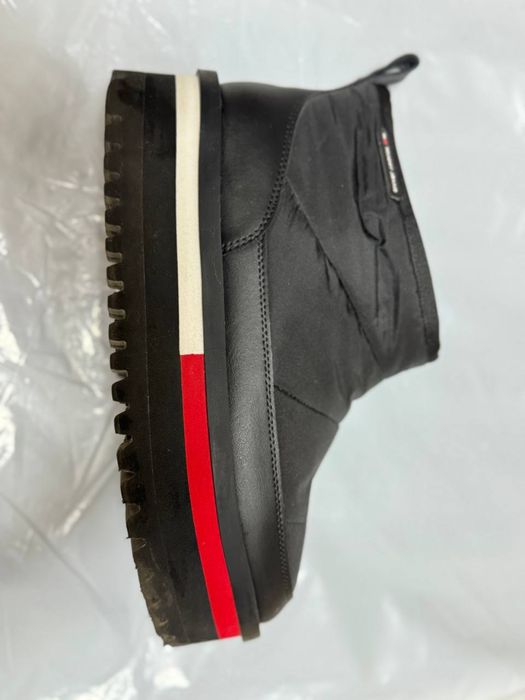 Зимові чоботи Tommy Jeans TJW NYLON FLATFORM BOOT WL