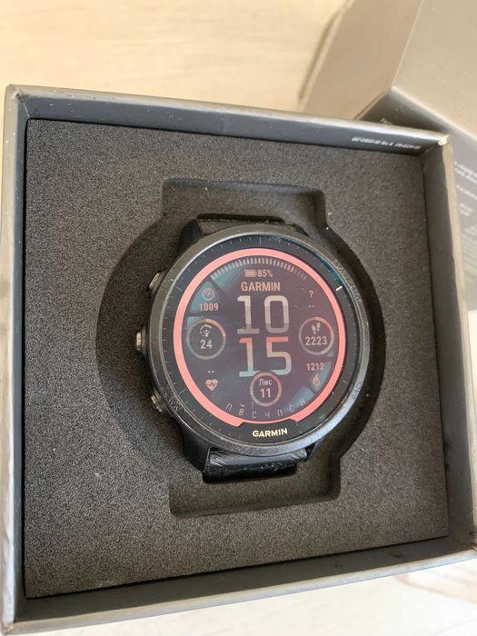 Смарт-годинник Garmin Forerunner 955 Solar Black (010-02638-20)