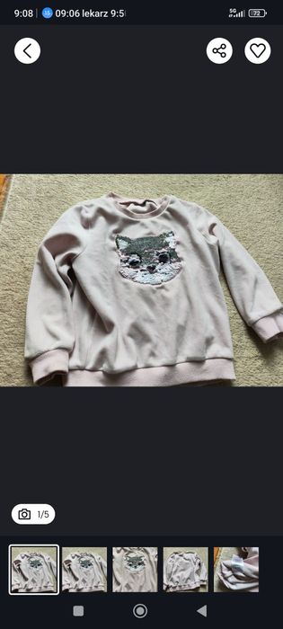 Bluzka, sweter dziecięcy, 110