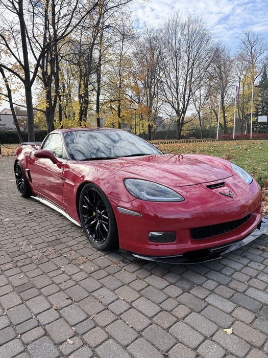 Corvette c6 ls3 manual targa aktywny wydech bc racing
