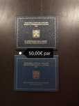 Moedas 2 euros BNC e Proof