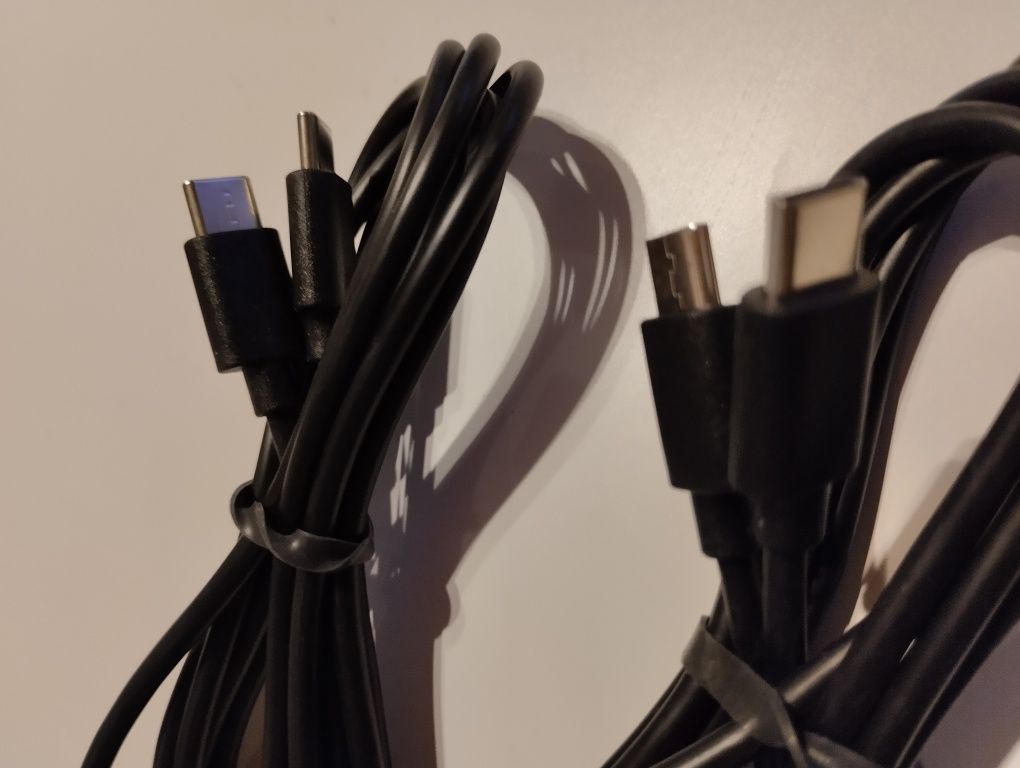 Kabel typu C x2 długość 1 m sztuki 2