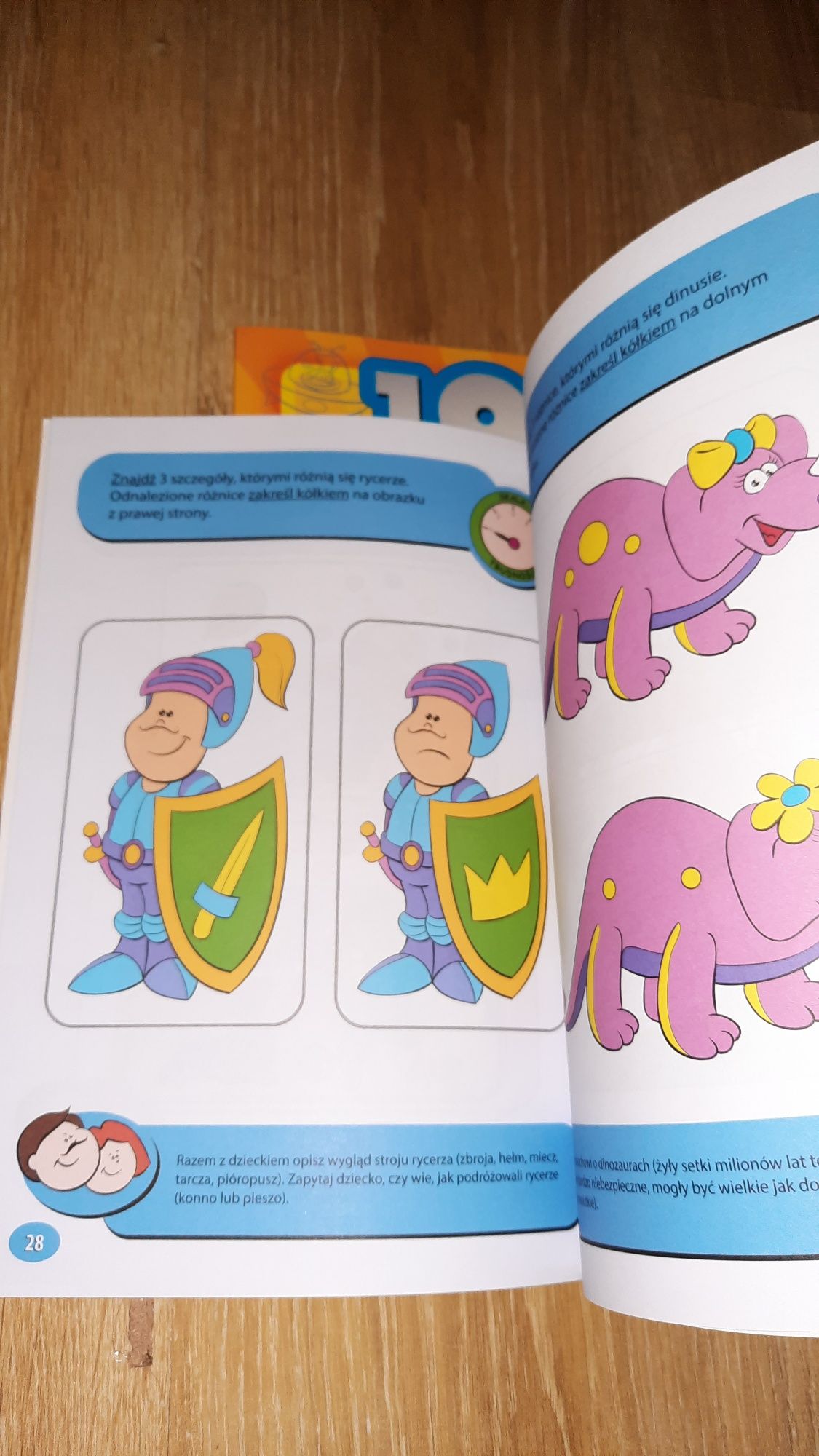 100 zabaw Nauka przez zabawę książeczka dla dzieci  2-6