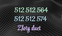 Złoty numer telefonu duet