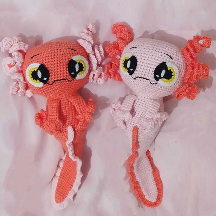 Аксолотль ручна робота