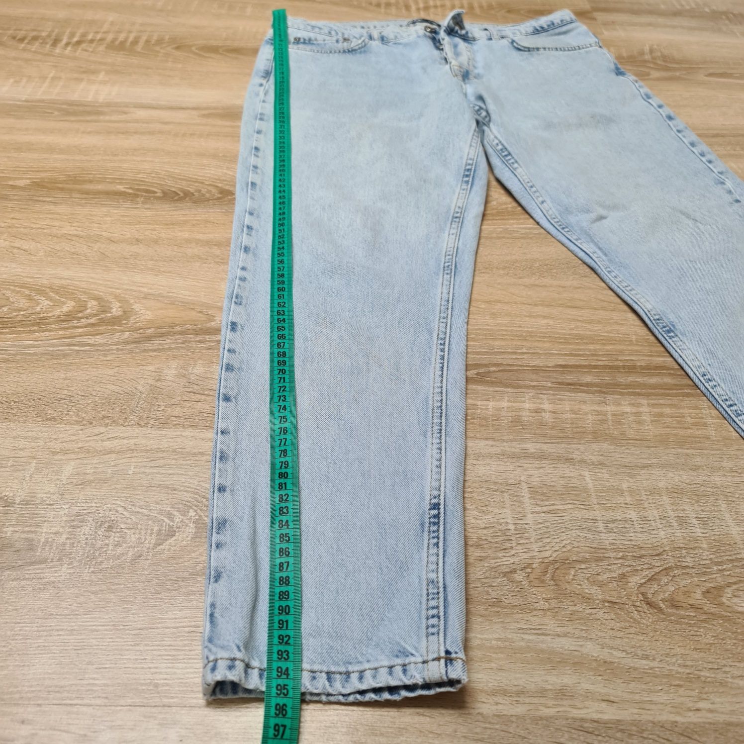 Męskie Jeans Slim o krótszym kroju r.44 Zara