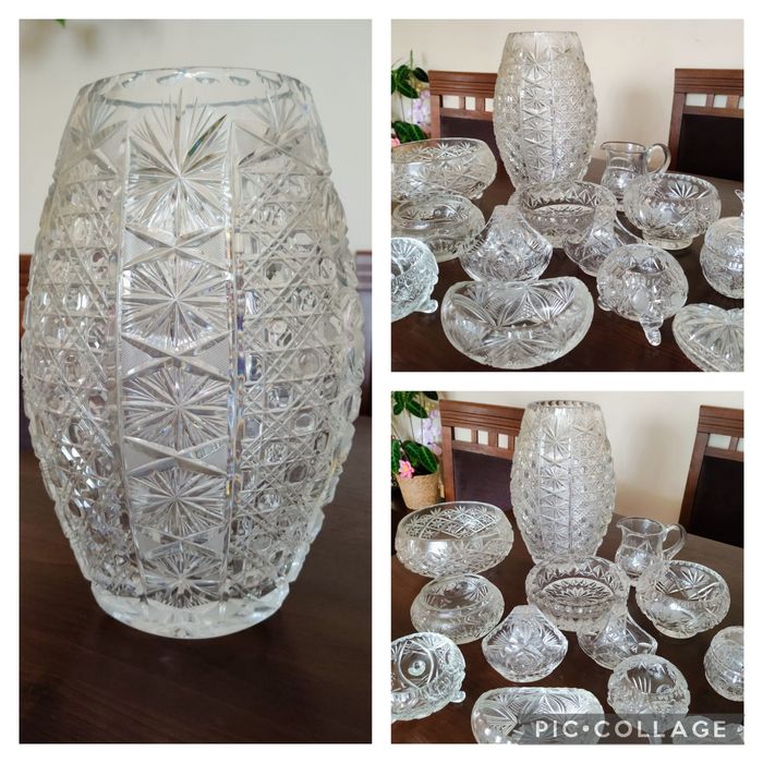 Kryształy plus zegar