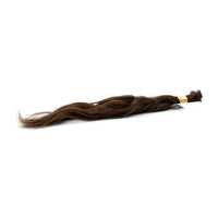 Włosy dziewicze proste średni brąz 30 – 35 cm 51 g