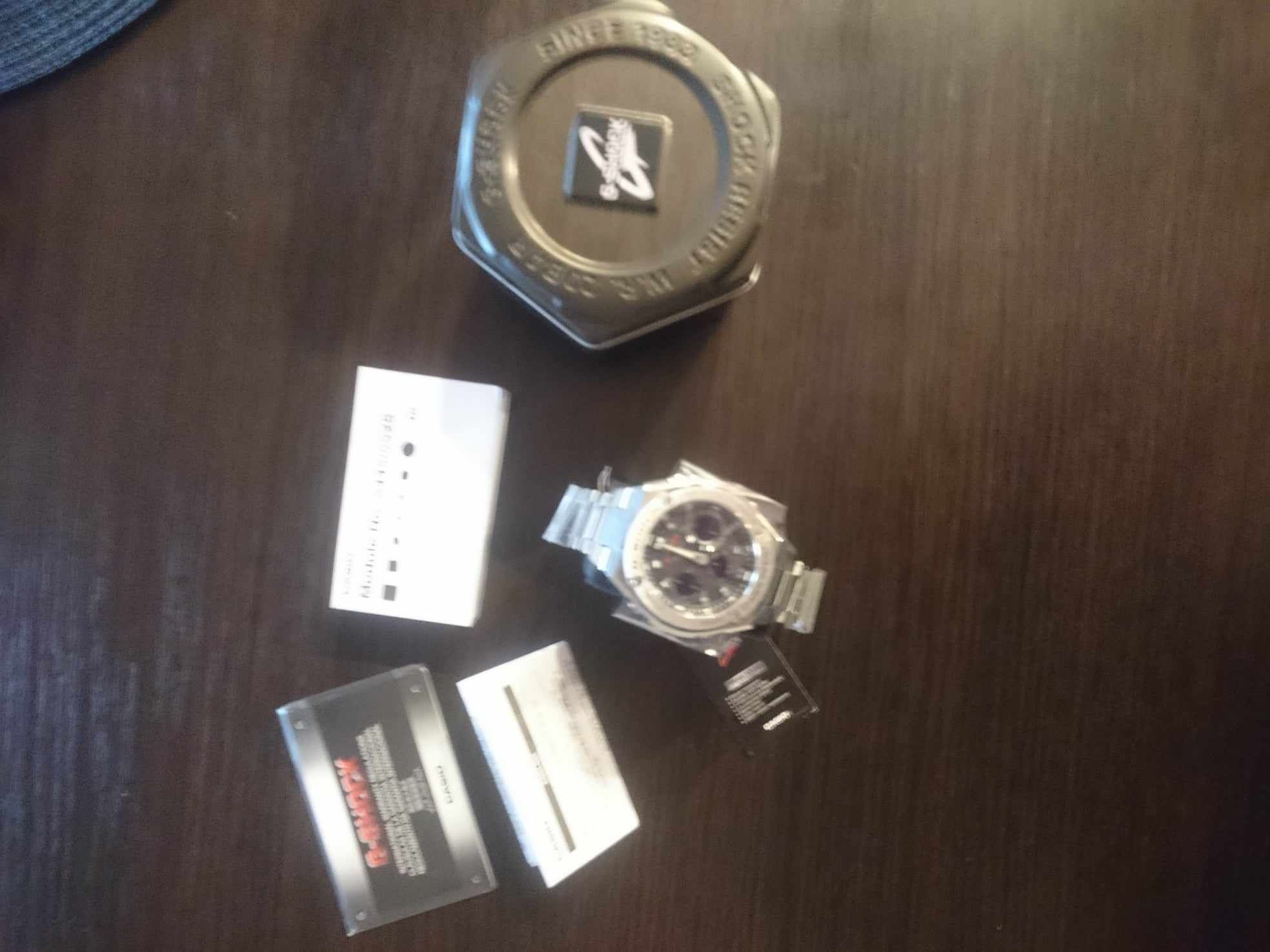 Zegarek CASIO G-SHOCK steel na gwarancji