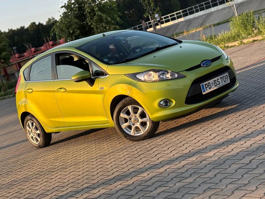 Ford Fiesta MK7#Benzynka#TITANIUM#Z Niemiec#Ful Serwis#2x Koła#Super Stan#KLIMA#
