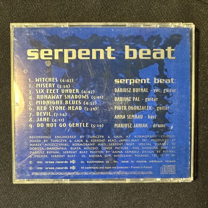 CD Serpent Beat komplacja punk/electro 1999