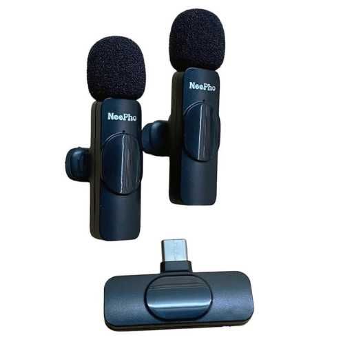 Петличний бездротовий мікрофон NeePho для блогера 2в1 N8