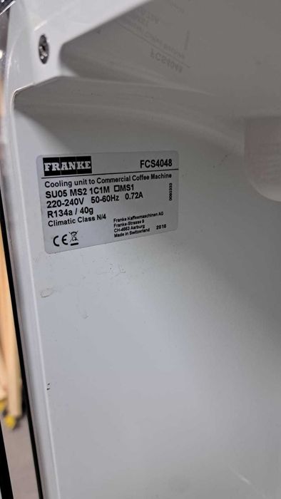 Ekspres Franke A600 MS2 2G 1P H1 +lodówka