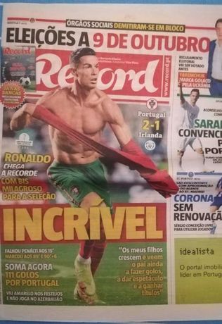 Cristiano Ronaldo - Record de golos - Portugal