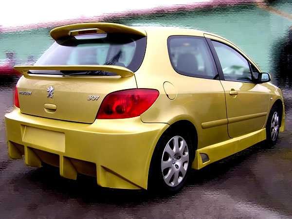 Zderzak przedni, zderzak tylny, progi PEUGEOT 307