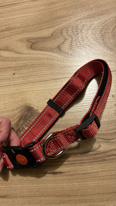 Obroża czerwona xl
