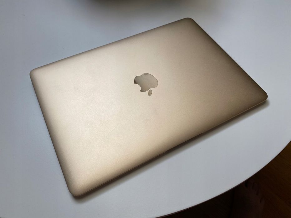 BARDZO CIENKI I LEKKI !!  Macbook Air 12 SSD 512GB Gold PIĘKNY złoty