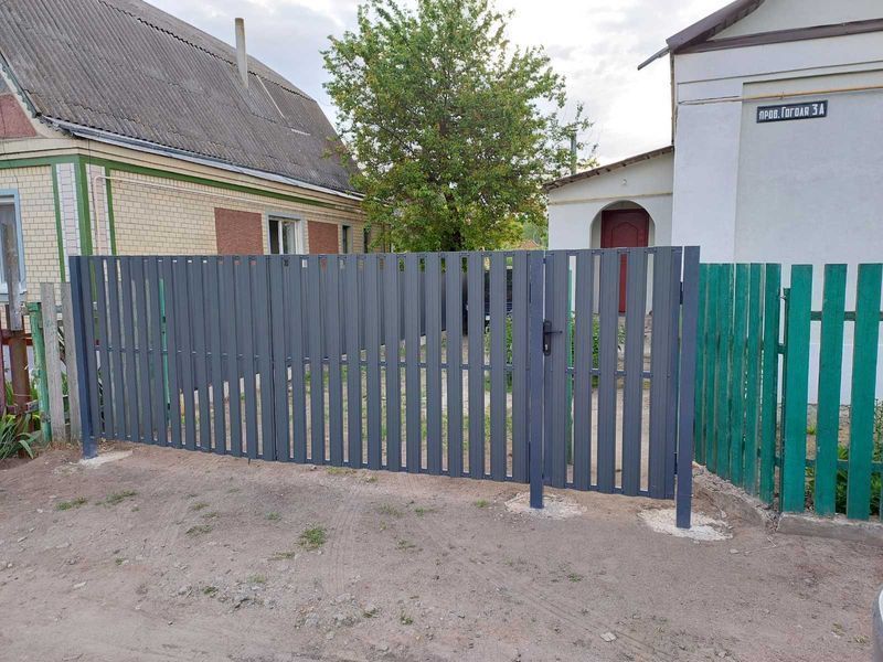 Штакетник  Штахетник Паркан з Штахет Металеві Штахети Ужгород