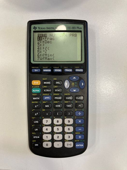 Calculadora Texas Instruments TI-83 Plus