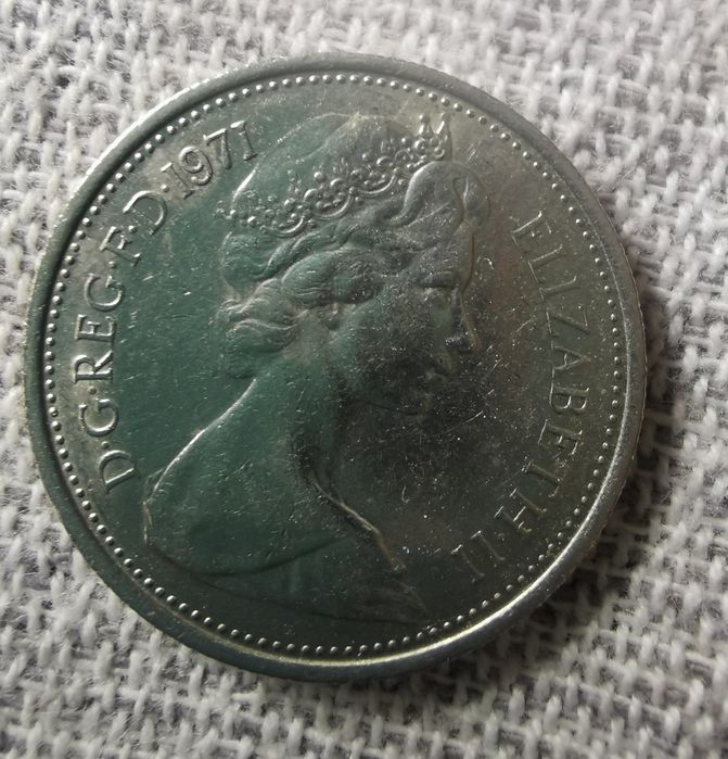Moedas Inglesas para colecionadores – 5 Pence