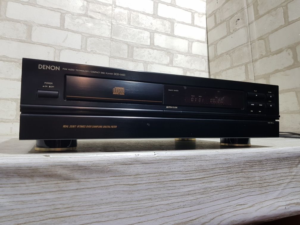 Hi-Fi CD програвач Denon DCD-1460, 20-біт.,ЦАП PCM61P, Б/у