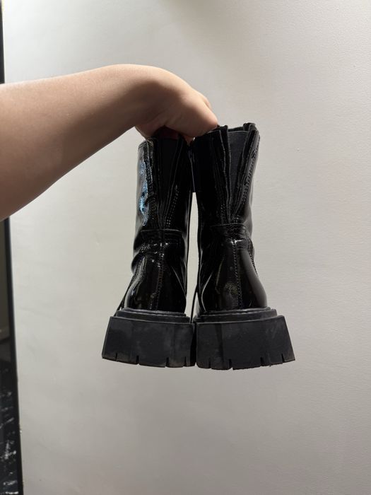 Сапоги кожанные