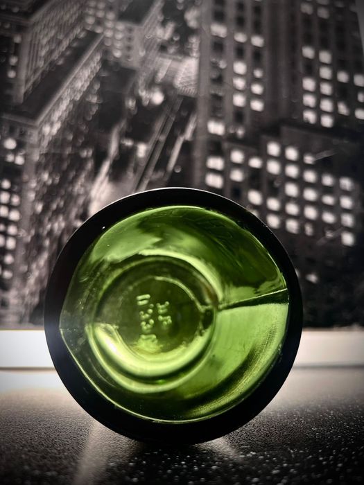 Stara szklanka Grunberg, kubek Zielona Góra