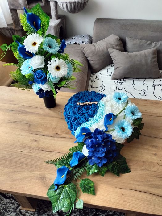 Kompozycja, stroik na grób, cmentarz